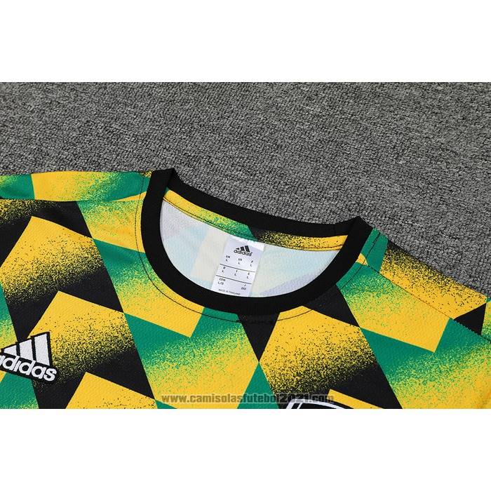 Fato de Treino Arsenal Manga Curta 2022-2023 Verde - Calcas Curta
